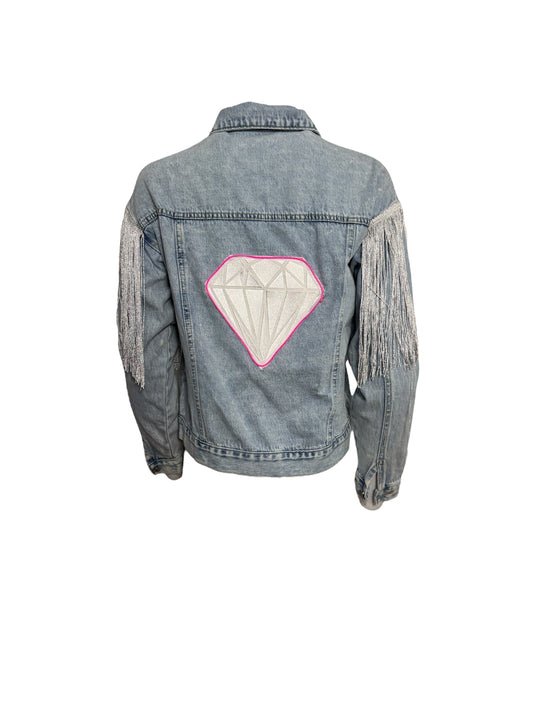 Diamond Dreams Denim LED Jacket